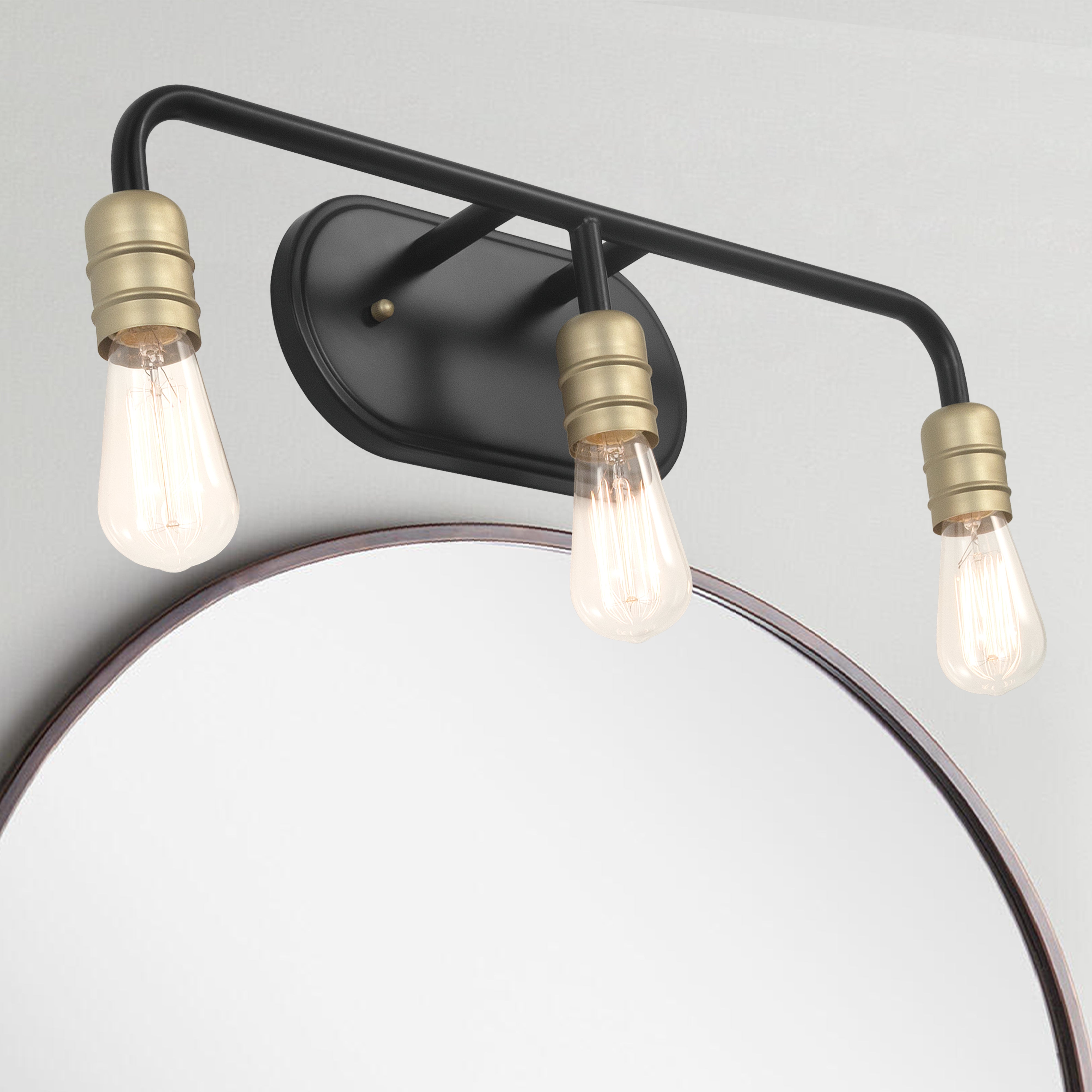 3 - Light Dimmable Vanity Light 10503BK-BD – MLT&RIDDLE