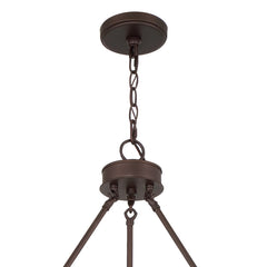 20 - Light Wagon Wheel Candle Style Chandelier 10588-ORB