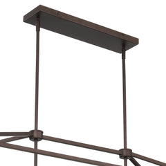 6 - Light Kitchen Island Linear Pendant 12036-ORB