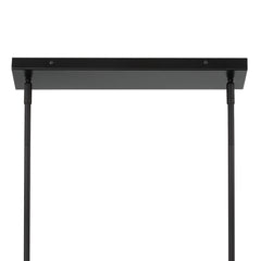 6 - Light Kitchen Island Linear 12036BK-CH