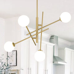 4 - Light Sputnik Sphere Chandelier 20114BD