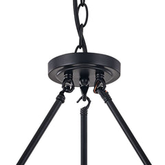 12 Light Wagon Wheel Candle Style Chandelier MLT3112LT-BD-BK