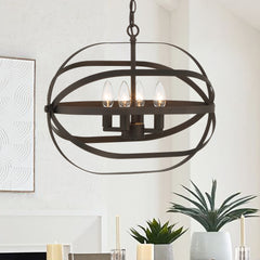 4 - Light Unique / Statement Chandelier SJR30104ORB