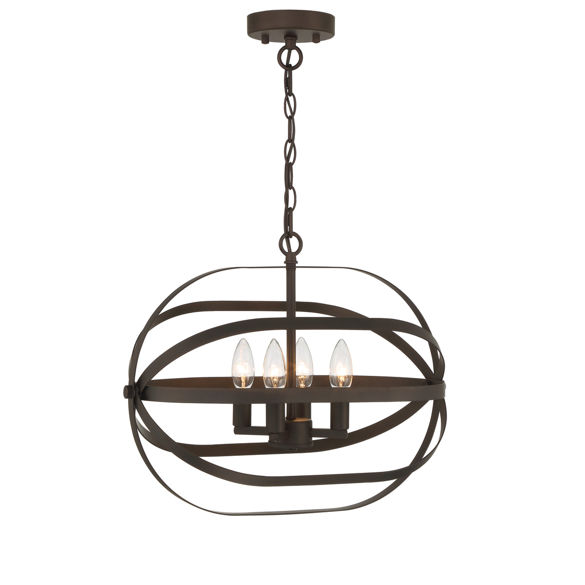 4 - Light Unique / Statement Chandelier SJR30104ORB