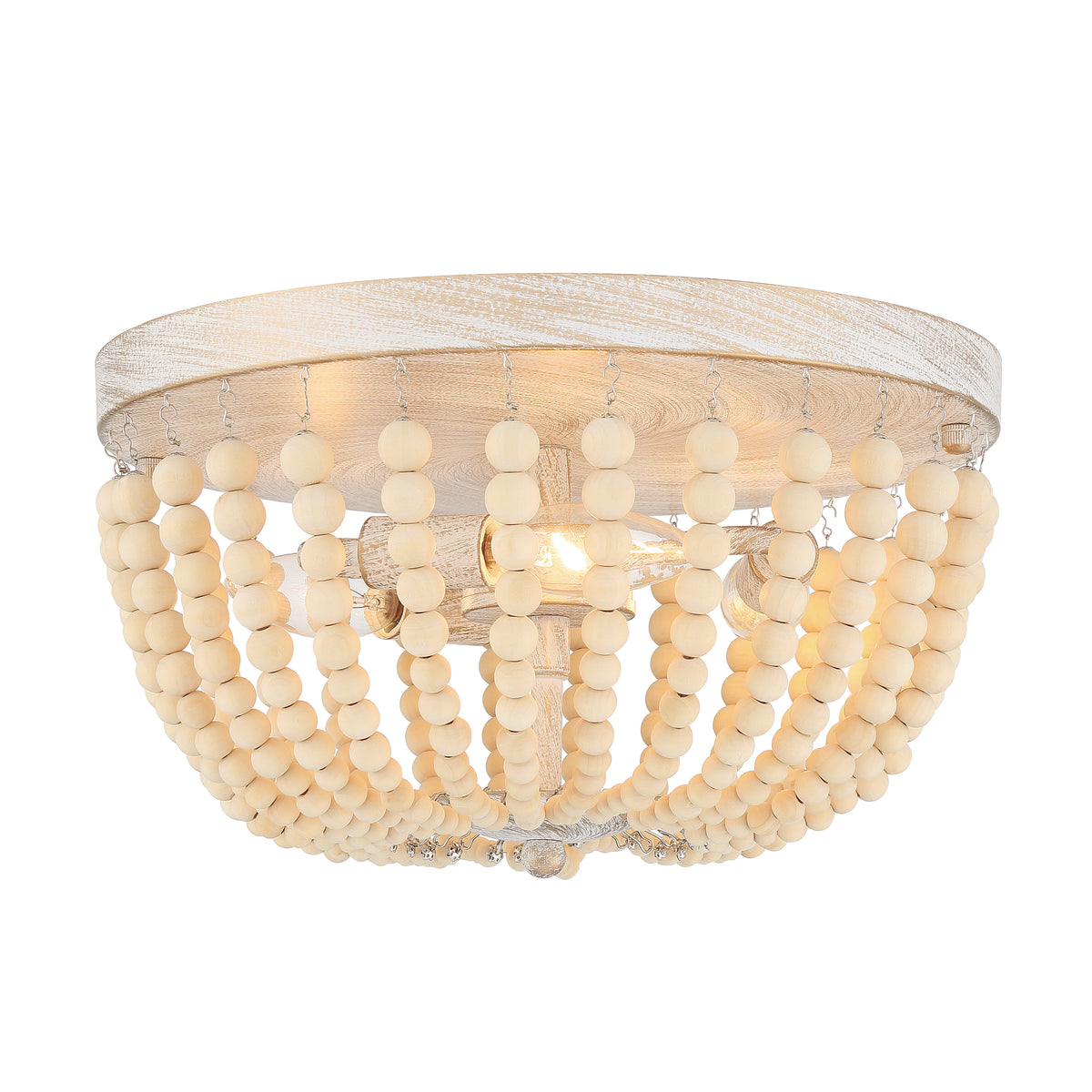 3 - Light 12.6'' Unique/Statement Bowl Flush Mount SYB1003WO-LT