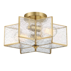 2 - Light 16.14'' Unique/Statement Star Semi Flush Mount SYBG2602SW-BD