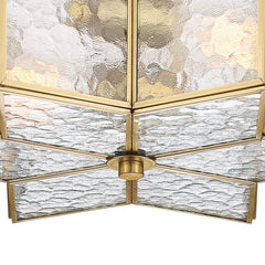 2 - Light 16.14'' Unique/Statement Star Semi Flush Mount SYBG2602SW-BD