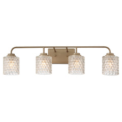 4 - Light Dimmable Gold Vanity Light W5004BD-C01